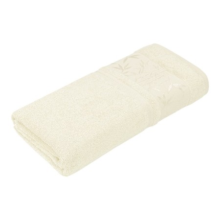 Tainted tange "Bamboo", 420 g, size 70x140 cm, cream color