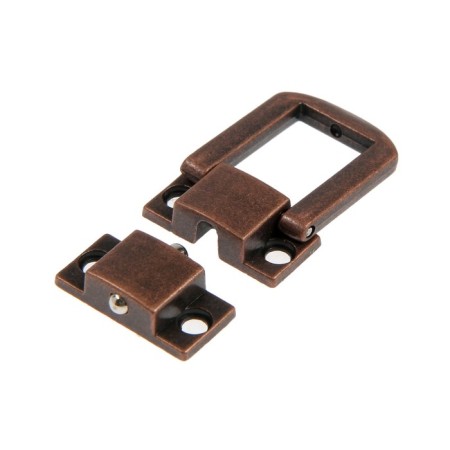 Castle Castle on the box ZM01, 2.5x2 cm, Copper color-2