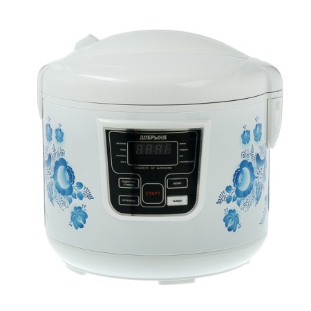 Multicar "Dobrynya" DO-1003, 1000 W, 4 l, 11 programs, antipwindle. Coating, white and white