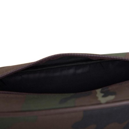 Lightning cosmetic bag, external pocket, khaki color-2