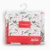 Grinding tablecloth "Christmas flowers" 145*180 cm, 100% p/e
