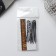 Hair hairpin "Narodnaya" 6.3 cm, black (set 10pcs)
