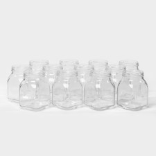 A set of glass cans for conservation, TO-82 mm, 760-800 ml, packing 12 pcs