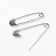 English pins, 36 mm, 1000 pcs, silver color