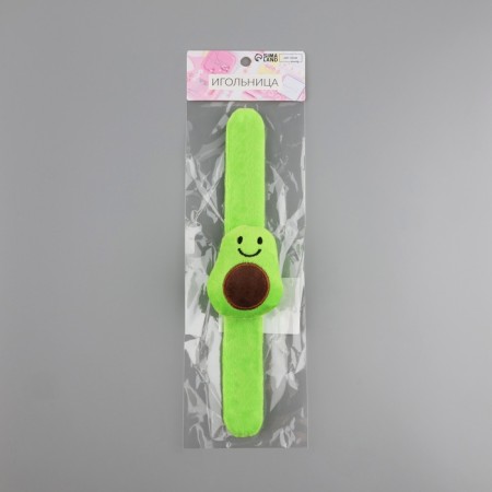 A needle on the Avocado bracelet, 23 × 5.5 cm, green color-4