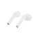 Wireless headphones Luazon i9s, TWS, Bluetooth 5.0, 50/600 mAh, white