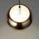 Bayerlux lamp "Lona" 1xLED 12W gold 9.5x9.5x8-200 cm