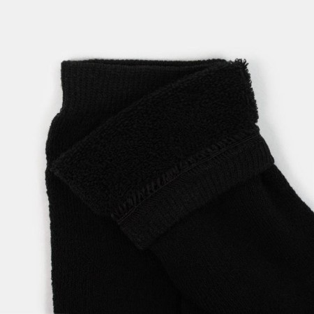 Socks male terry, black color, size 27-1