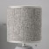 Traffic lamp with lampshade RISALUX "RUMI", E14, 40 W, Gray, 13 × 13 × 27 cm