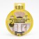 Bilateral adhesive tape on a foamed basis, 19 mm x 10 m, for fastening mirrors, white,
