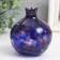Vase "Grenat" 10 cm, blue-Margonsevaya