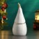 Figure "Round Gnome" 24x10x9cm, white with gilding