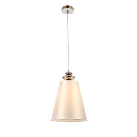 Suspension EVOLUCE. SL1137.103.01. Rionfo. 1x40 W, E27, 26x26 cm, Nickel color