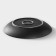 Porcelain plate Magistro line, d = 25.5 cm, black color