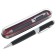 Gift handle, ball "business" in a plastic case, rotary, black with silver inserts