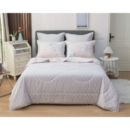 A set with a blanket "Bernadett No. 49", size 150x210 cm, 180x230 cm, 50x70 cm - 2 pcs-3