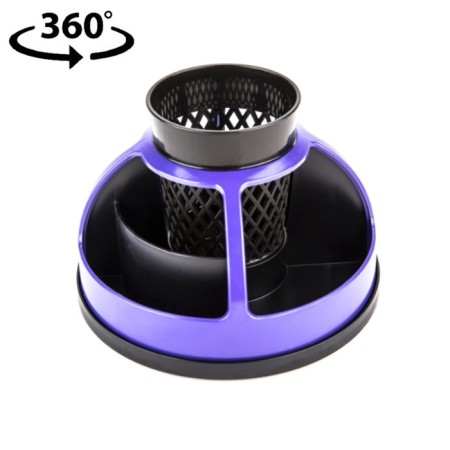 Organizer stand for the Calligrata Office "Carousel" rotating, purple