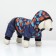 Dogs for dogs on a fur lining with a hood, size XL (DS 35, Osh 36, OG 48 cm)