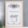 Roof photo frame 2/2 40x60 cm