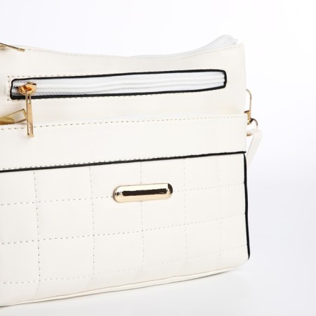 Bag Cross-Bodi with a zipper, dairy color-3