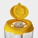 Beer Tower "Babylon", 3 l, yellow color