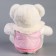 Soft toy "Little Friend", Bear in a pink jacket