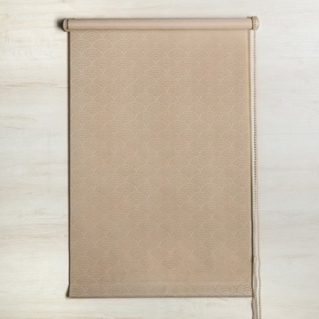 Rolled curtain "Dolce Vita", 45 x 160 cm, beige color