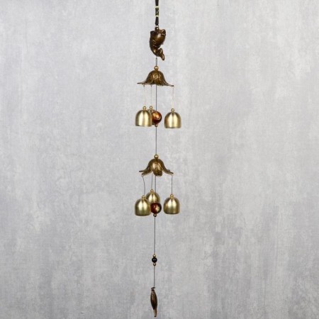 Wind Music Metal "Carp" 6 bells 54 cm-6