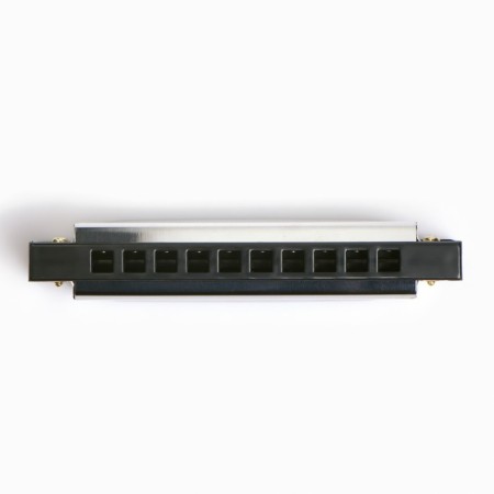 Glubly accordion, diatonic, 10 holes, C-major, with a case, silver-3