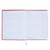 School diary for grades 5-11, PVC cover, Neon, Red