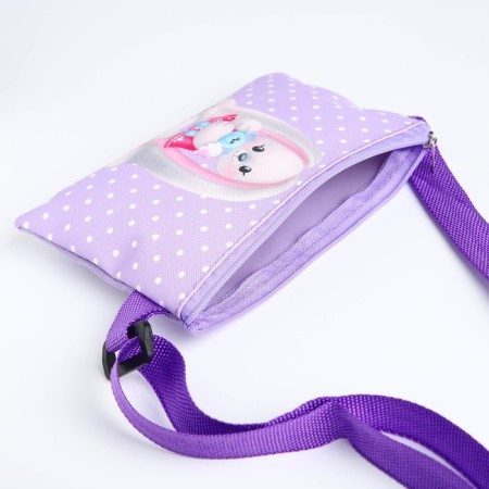 Gift set for the girl "Magic Rabbit", bag, sticker, questionnaire, bracelet-5