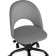 Computer chair Irre Metal/velor, black/gray 56x60x87 cm