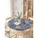 The tablecloth "Ornamental Tiles", Round, Oxford, elastic band, size 140x140 cm, diameter 105-120 cm