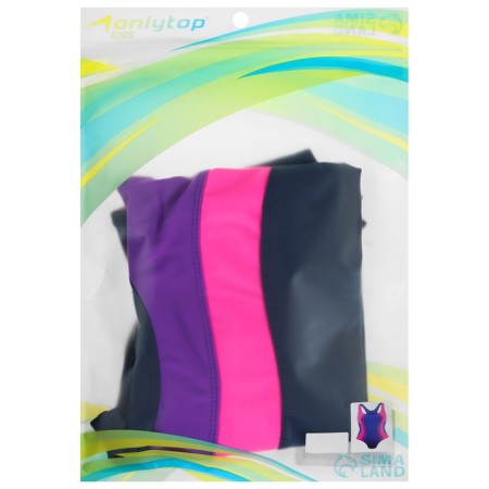 Swimsuit Asseted ONLYTOP, p. 38, graphite/pink/purple color-3