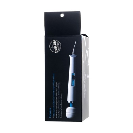 Magic Wand Genius nozzle for Massager Europe, silicone, blue, 17 cm-11