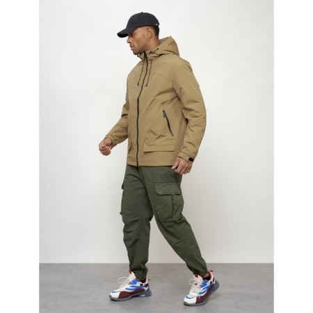 Male spring jacket, size 54, mustard color-10