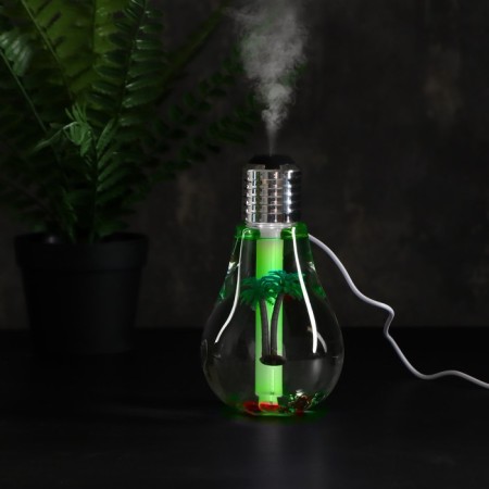 Air humidifier Luazon LHU-06, ultrasound, 400 ml, 2 W, USB, portable, mix