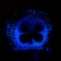 Bloody rubber hornet of light "animals", MIX color, in showbox