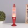 Lava-lamp "Rocket" 1x30W E14-R39 (wax) red 8x8x34cm