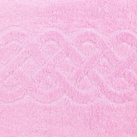Tmachry jacquard Plait, size 50x90 cm, 360 g/m2, pink color-1