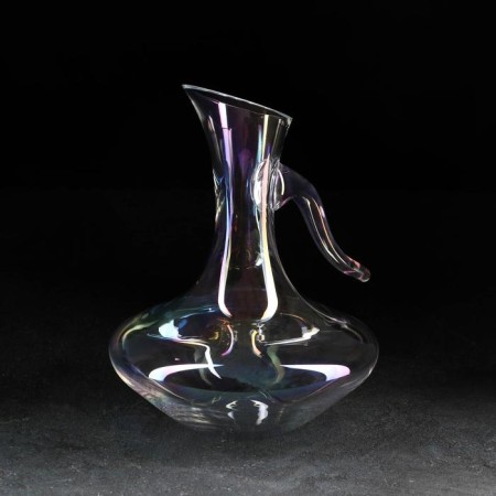 Glass decanter "Pino", 1.5 l, color pearl color-1