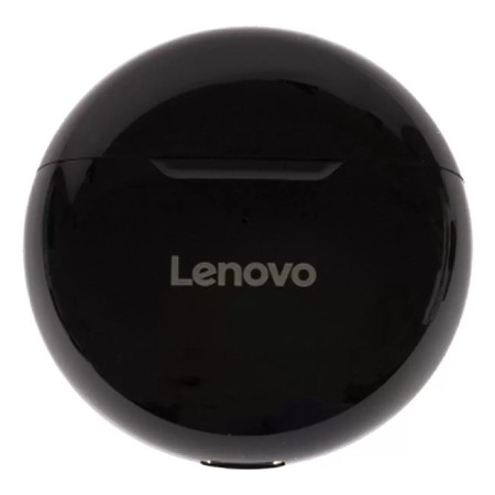 Wireless headphones Lenovo HT38, TWS, inserts, microphone, BT 5.0, 250 mAh, black-1