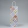 Gift package for a bottle, packaging, "festive", white craft, 13 x 36 x 10 cm