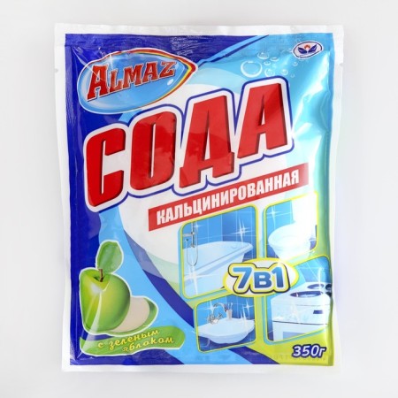 Calcinated almaz, green apple, 350 g