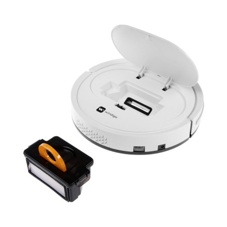 Windigo Wrv-501, 18 watts robot permutales, dry cleaning, 0.2 l, white-6