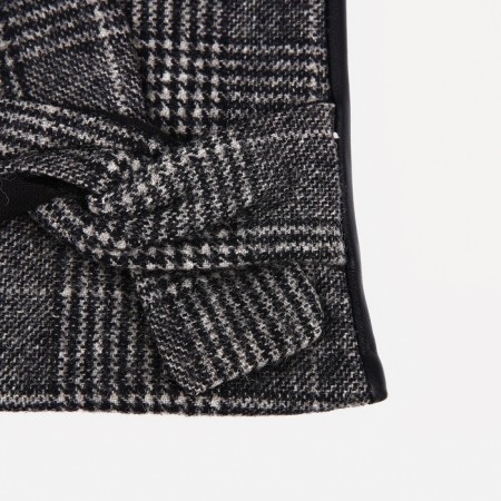 Female gloves, gray, dimensionless color-1