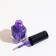 Nail polish with shimmer gel effect S109 Indigo sparkling, 6 ml