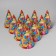 Festive paper cap "Congratulations", 16 cm