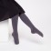 Pantyhose children, gray color, height 122-128 cm