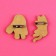 Wooden icons "beloved girlfriend", 2 pcs.